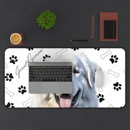 Great Pyrenes Desk Mat