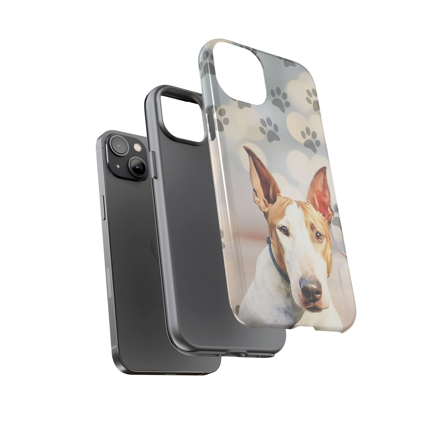 Bull Terrier Phone Case by Tough Cases (Apple iPhone, Samsung Galaxy, and Google Pixel)