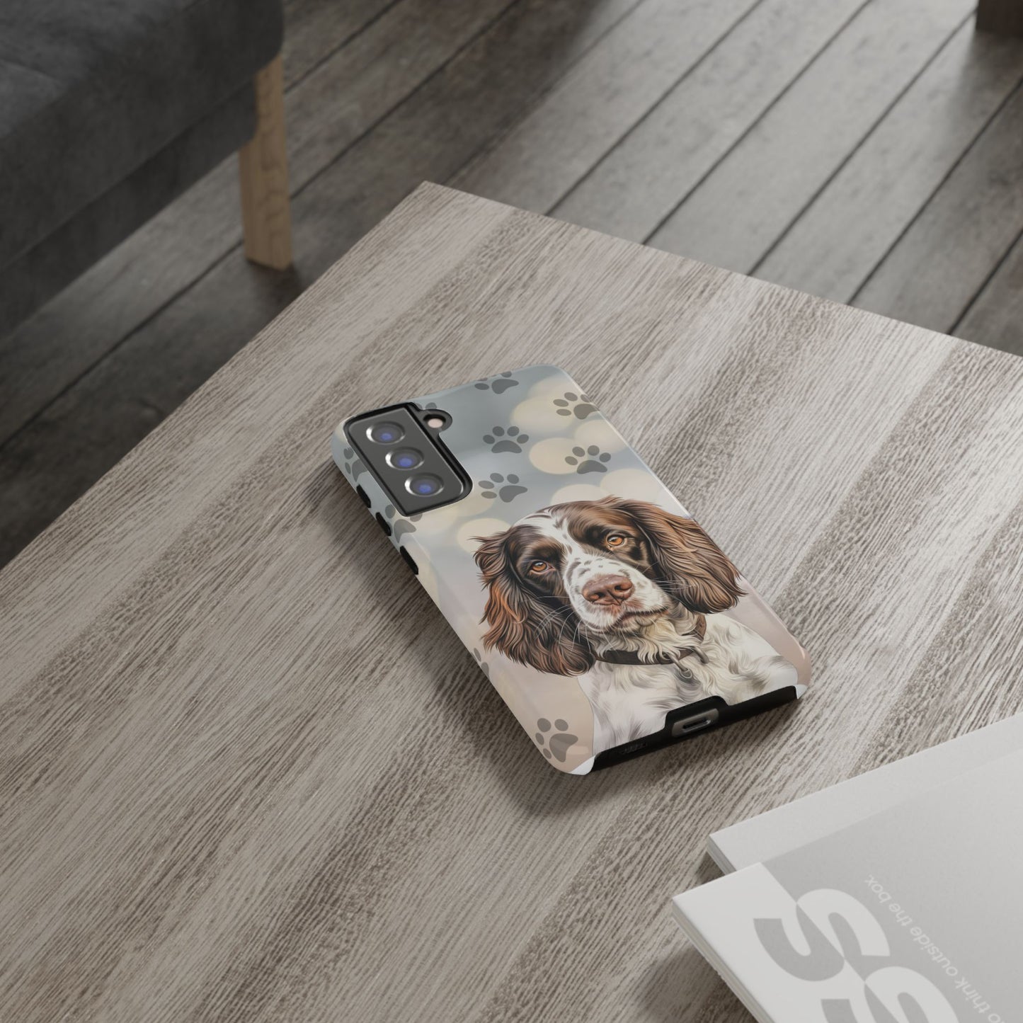 English Springer Spaniel Phone Case by Tough Cases (Apple iPhone, Samsung Galaxy, and Google Pixel)