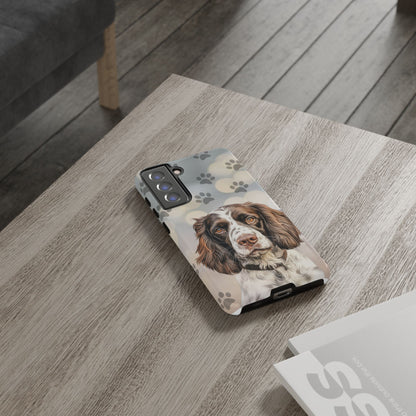 English Springer Spaniel Phone Case by Tough Cases (Apple iPhone, Samsung Galaxy, and Google Pixel)