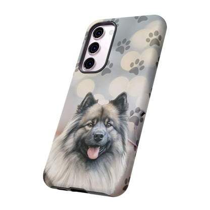 Keeshond Phone Case by Tough Cases ( Apple iPhone, Samsung Galaxy, and Google Pixel)