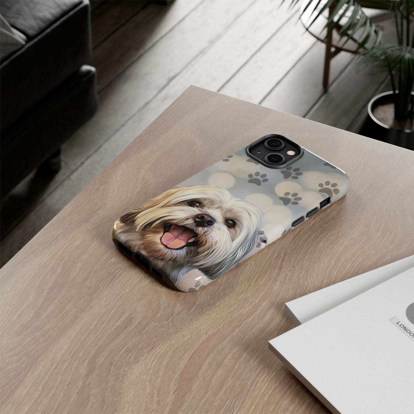 Lhasa Apso Phone Case by Tough Cases (Apple iPhone, Samsung Galaxy, and Google Pixel)