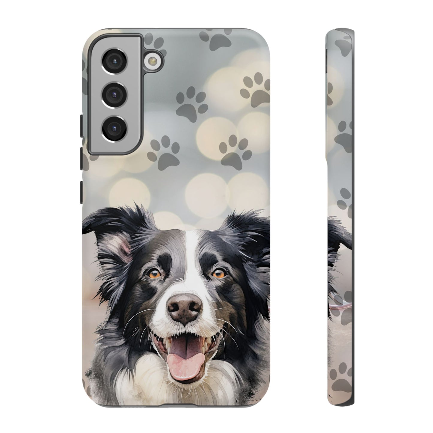 Border Collie Phone Case by Tough Cases (Apple iPhone, Samsung Galaxy, and Google Pixel)