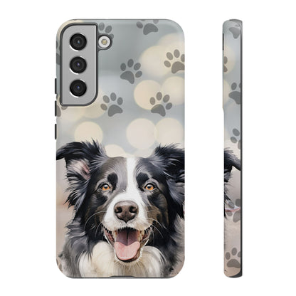 Border Collie Phone Case by Tough Cases (Apple iPhone, Samsung Galaxy, and Google Pixel)