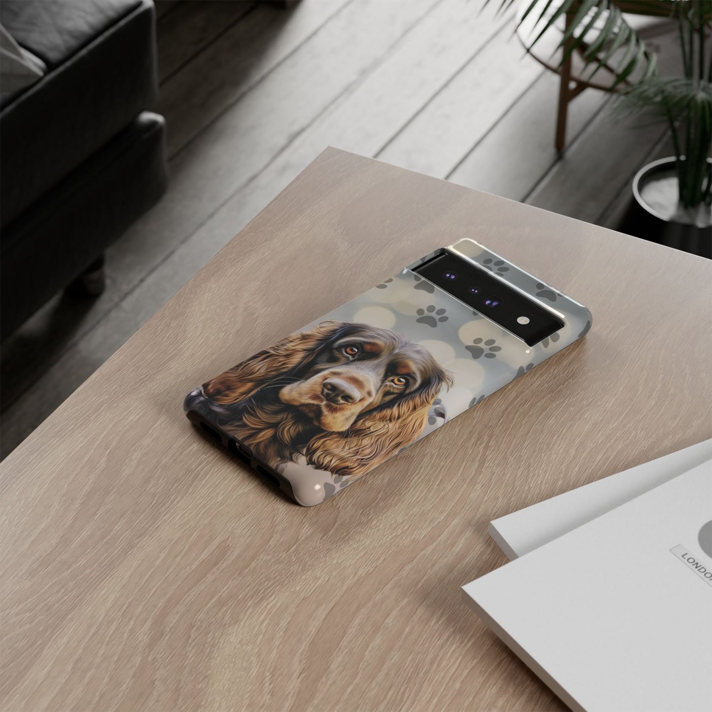 English Cocker Spaniel Phone Case by Tough Cases (Apple iPhone, Samsung Galaxy, and Google Pixel)