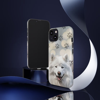 Samoyed Phone Case by Tough Cases (Apple iPhone, Samsung Galaxy, and Google Pixel)