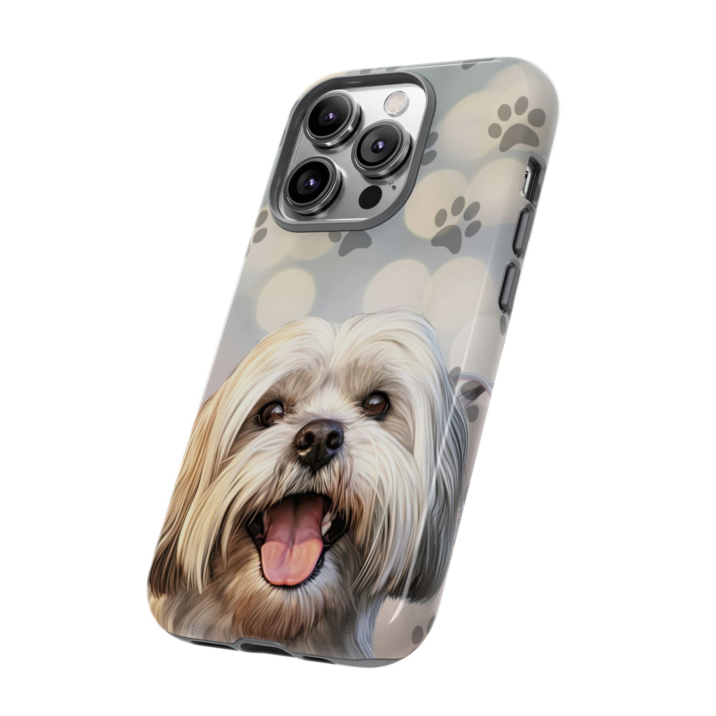 Lhasa Apso Phone Case by Tough Cases (Apple iPhone, Samsung Galaxy, and Google Pixel)