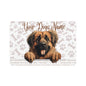 Leonberger Personalized Pet Food Mat, Custom Dog Food Mat, Dog Feeding Mat, Cute Pet Mat, Dog Lovers Gift