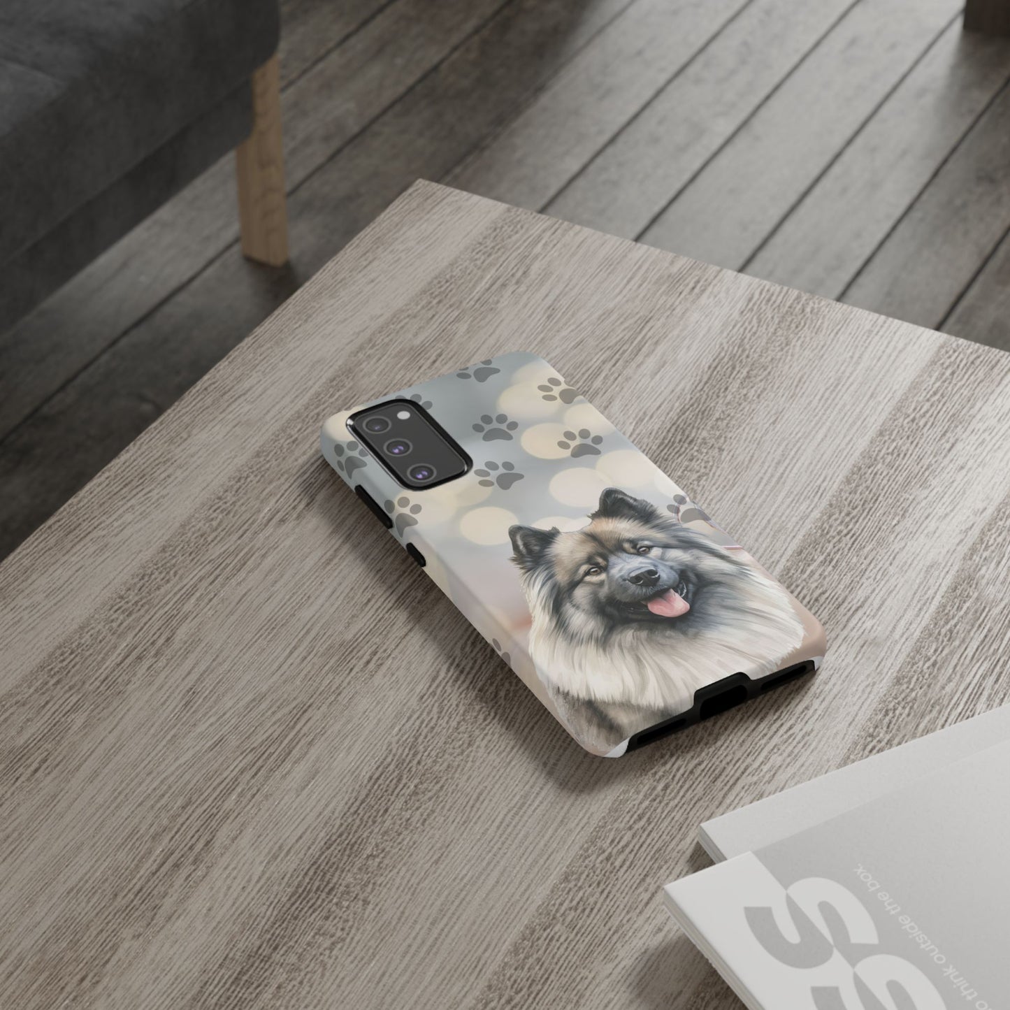Keeshond Phone Case by Tough Cases ( Apple iPhone, Samsung Galaxy, and Google Pixel)