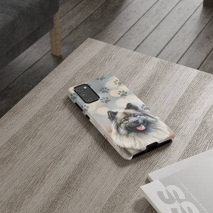 Keeshond Phone Case by Tough Cases ( Apple iPhone, Samsung Galaxy, and Google Pixel)