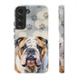 Bull Dog Phone Case by Tough Cases (Apple iPhone, Samsung Galaxy, and Google Pixel)