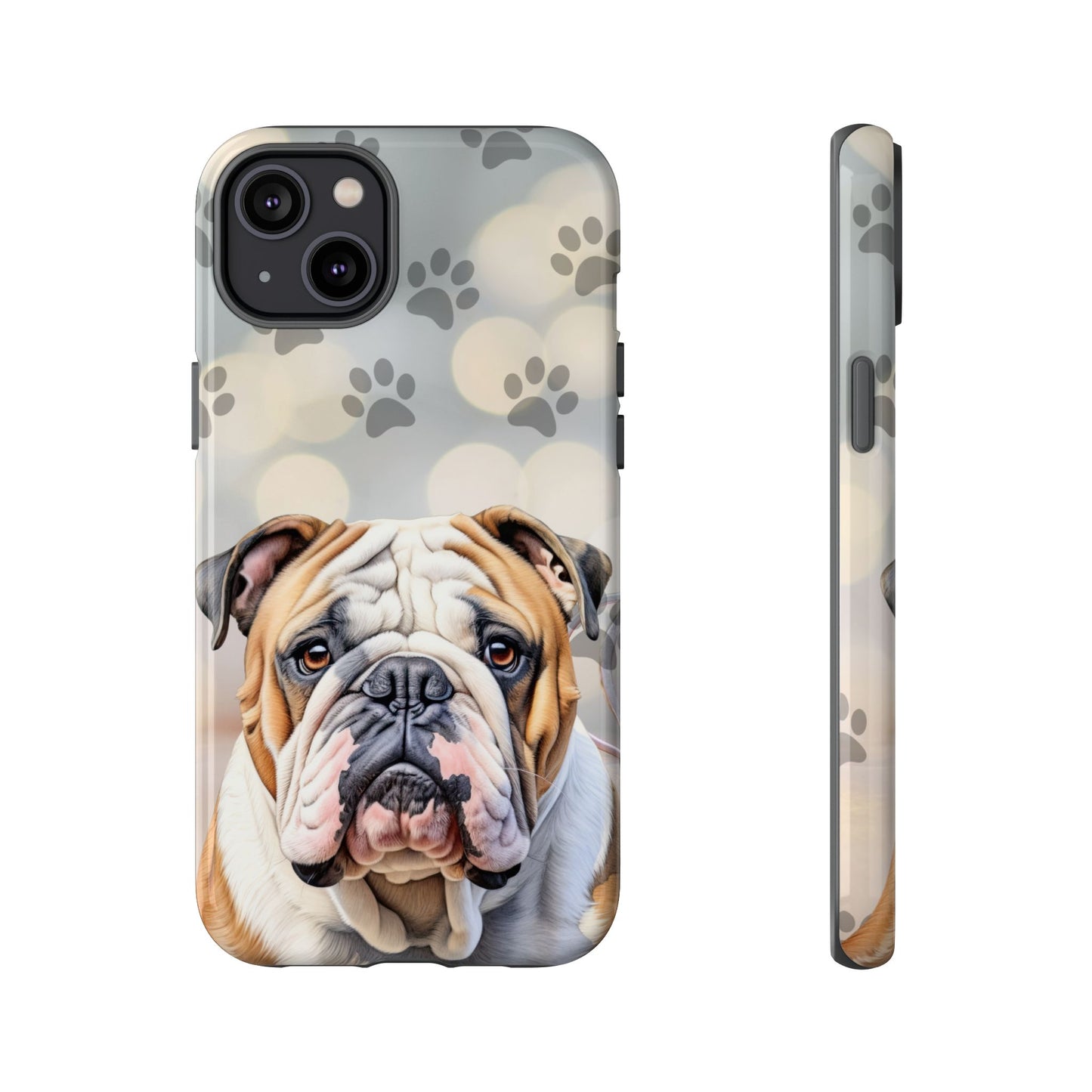Bull Dog Phone Case by Tough Cases (Apple iPhone, Samsung Galaxy, and Google Pixel)