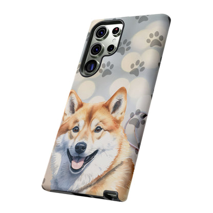 Shiba Inu Phone Case by Tough Cases (Apple iPhone, Samsung Galaxy, and Google Pixel)