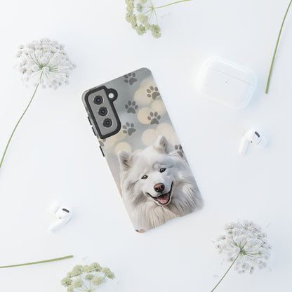 Samoyed Phone Case by Tough Cases (Apple iPhone, Samsung Galaxy, and Google Pixel)