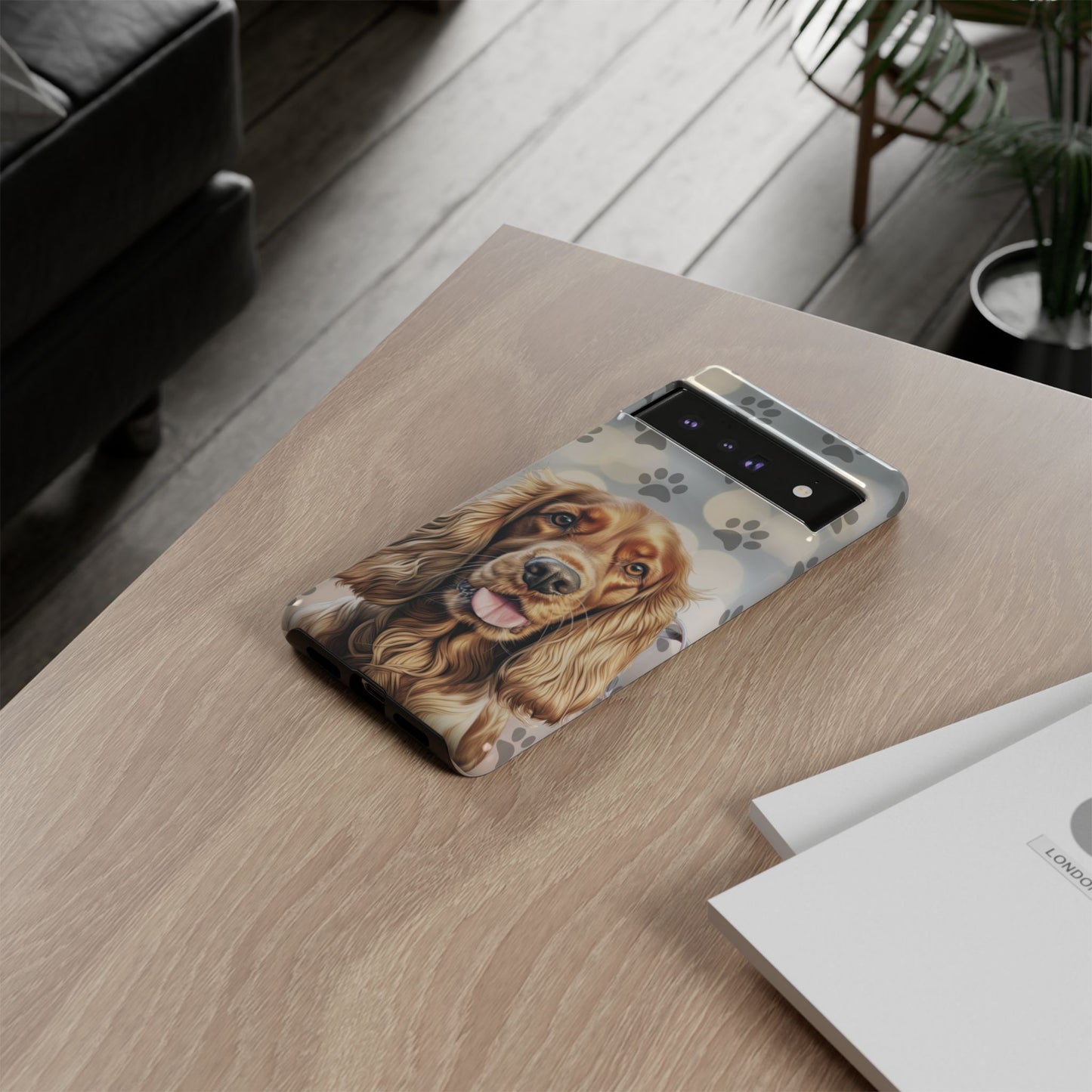 Cocker Spaniel Phone Case by Tough Cases (Apple iPhone, Samsung Galaxy, and Google Pixel)
