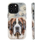 Saint Bernard by Tough Cases (Apple iPhone, Samsung Galaxy, and Google Pixel)