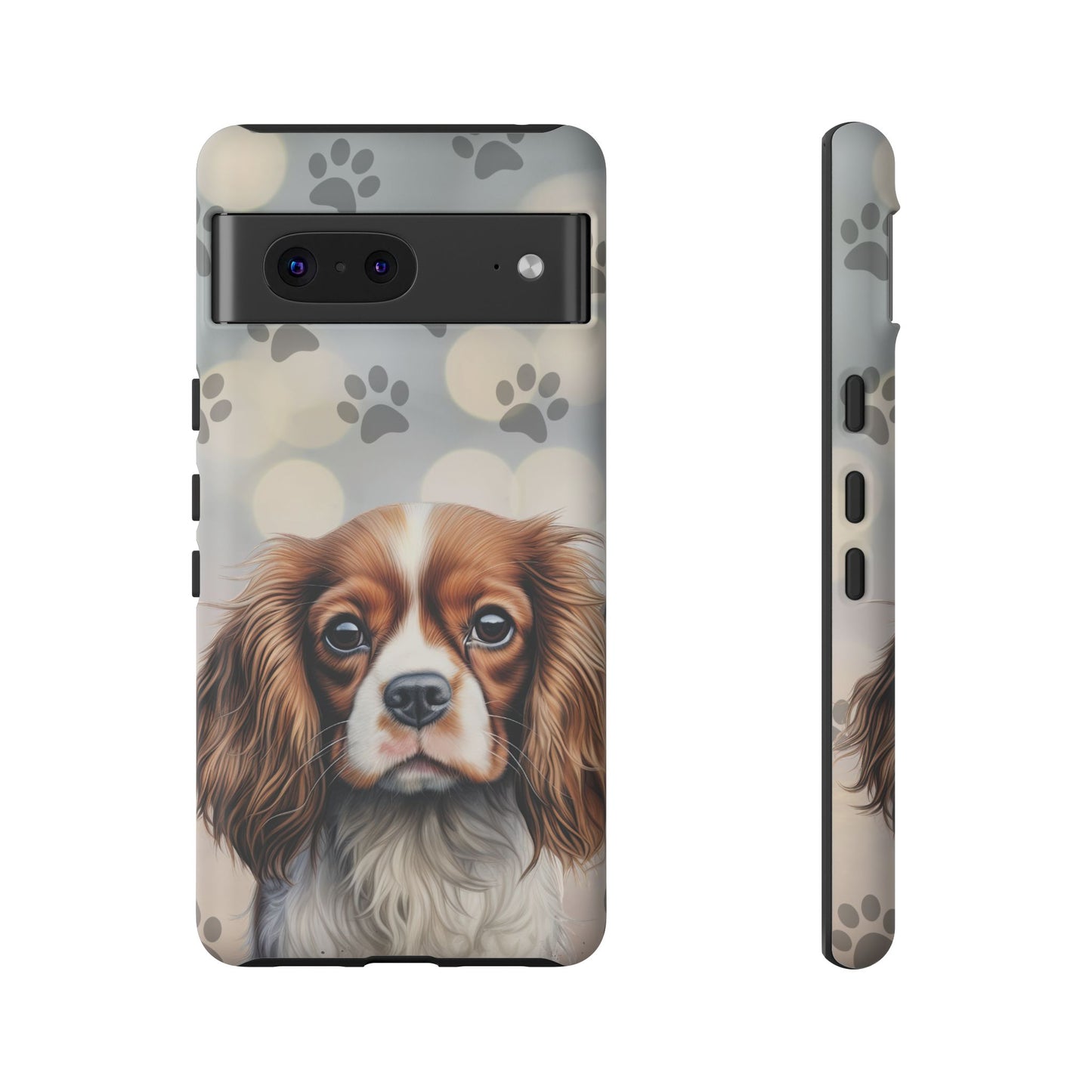 Cavalier King Charles Spaniel phone case by Tough Cases (Apple iPhone, Samsung Galaxy, and Google Pixel)