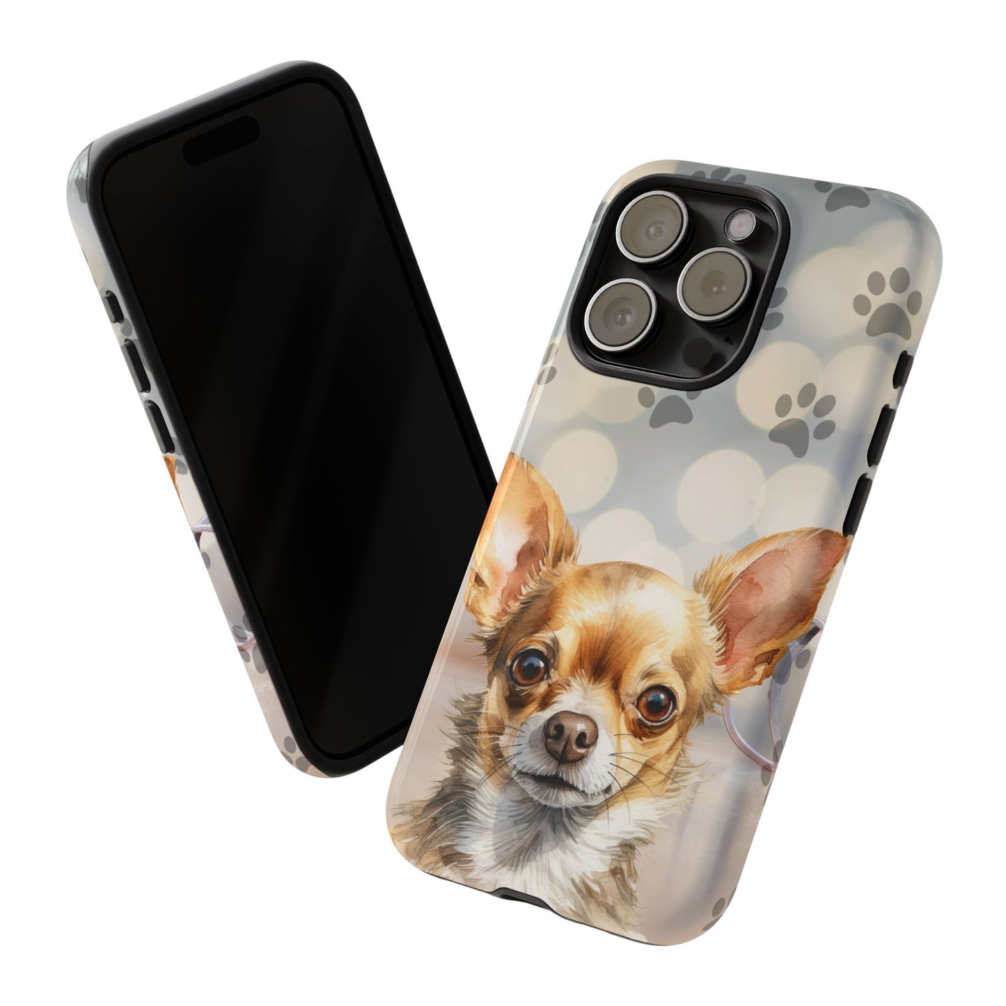 Chihuahua phone case by Tough Cases (Apple iPhone, Samsung Galaxy, and Google Pixel)