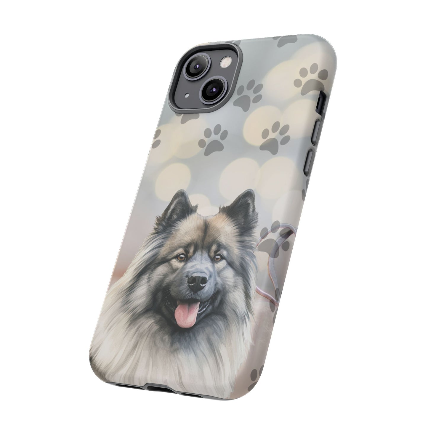 Keeshond Phone Case by Tough Cases ( Apple iPhone, Samsung Galaxy, and Google Pixel)