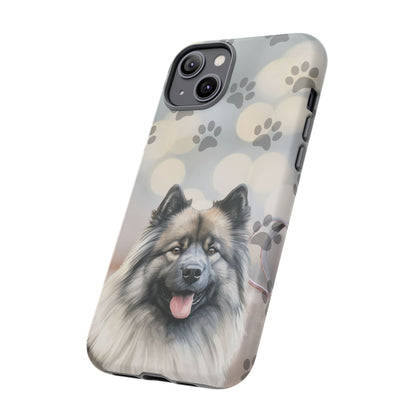 Keeshond Phone Case by Tough Cases ( Apple iPhone, Samsung Galaxy, and Google Pixel)