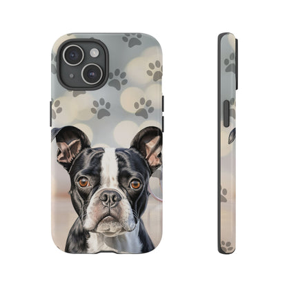 Boston Terrier Phone Case by Tough Cases (Apple iphone, Samsung galaxy, Google Pixel) Boston Terrier