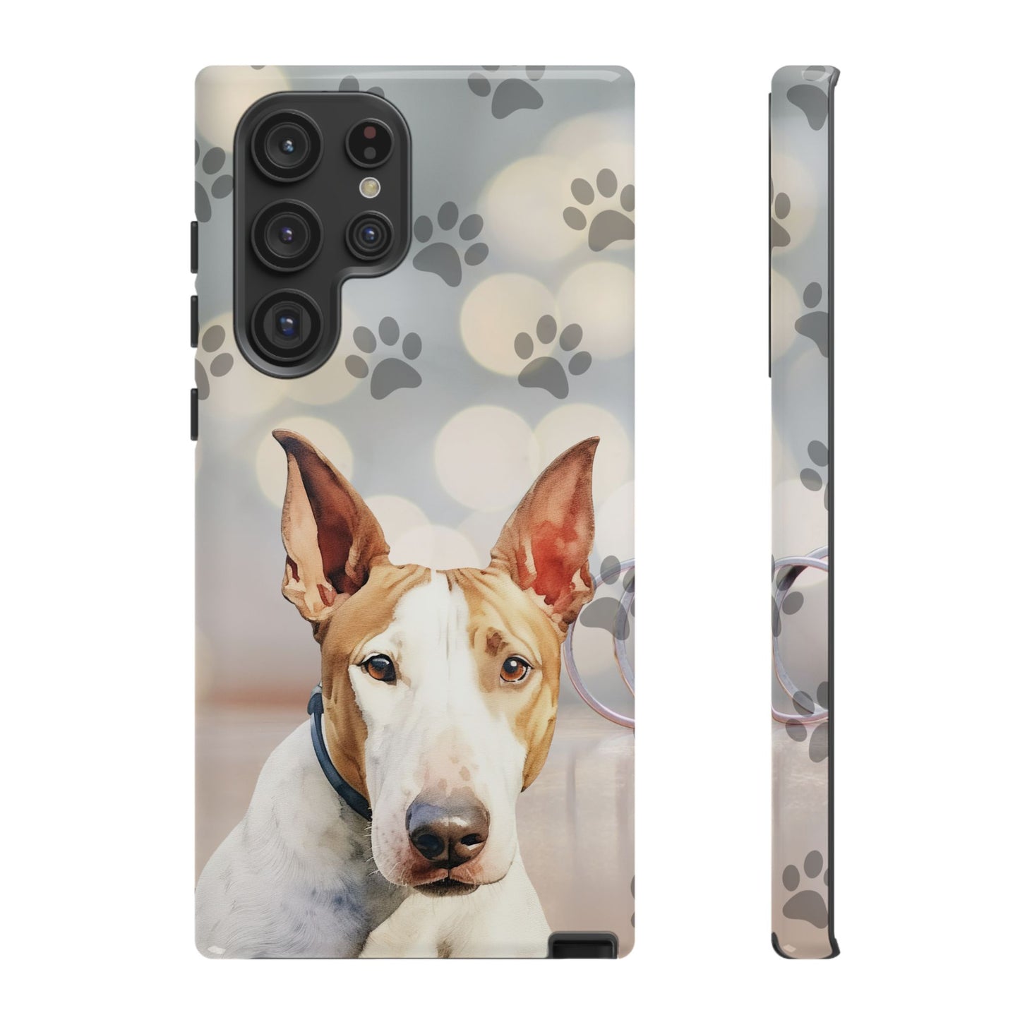 Bull Terrier Phone Case by Tough Cases (Apple iPhone, Samsung Galaxy, and Google Pixel)