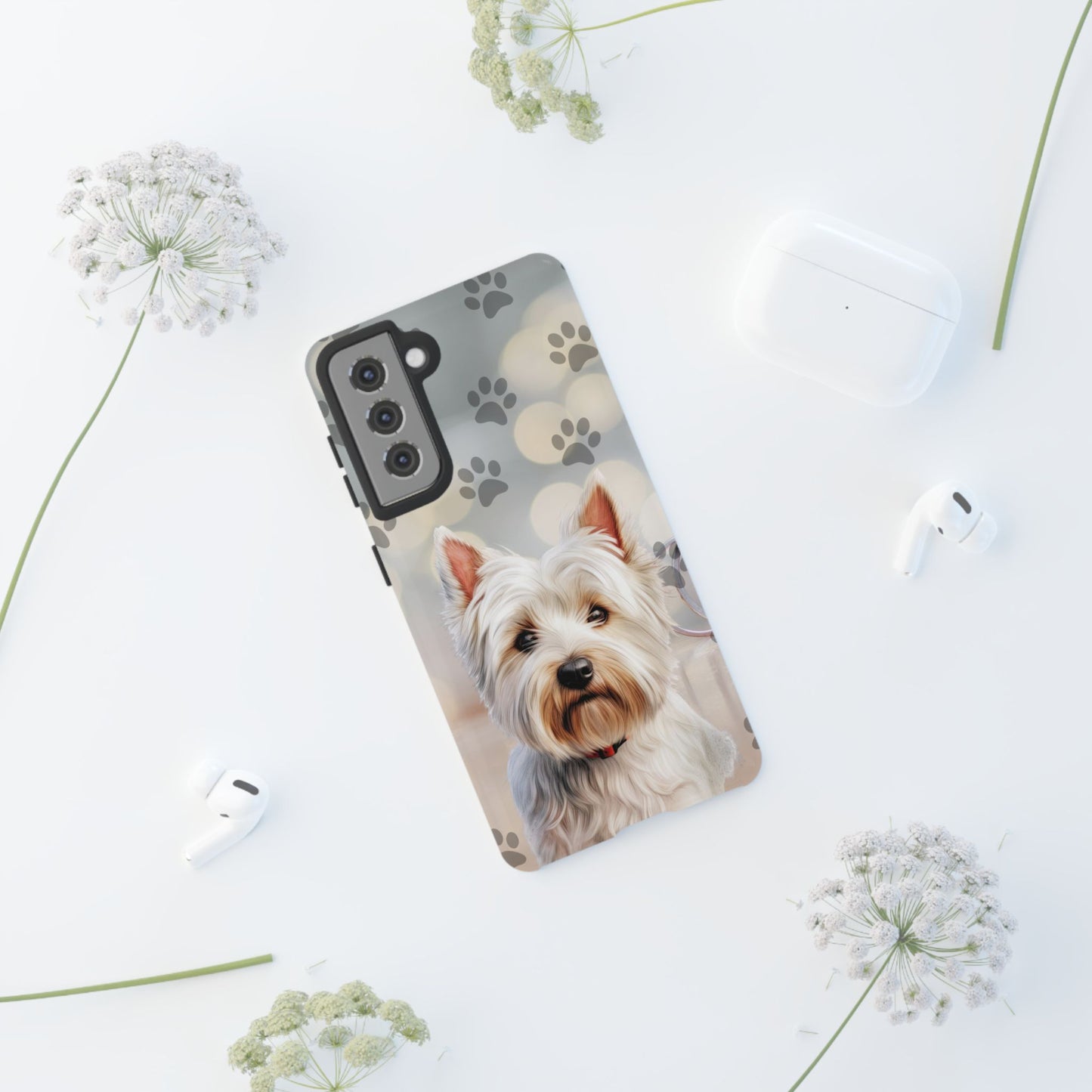 West Highland White Terrier by Tough Cases (Apple iPhone, Samsung Galaxy, and Google Pixel)