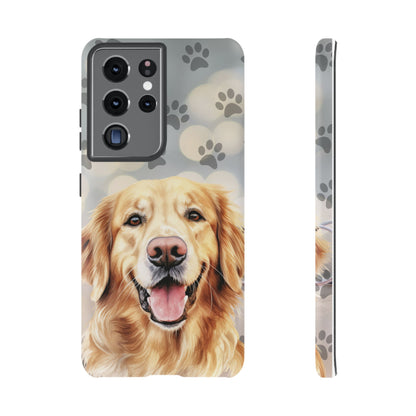 Golden Retriever Phone Case by Tough Cases (Apple iPhone, Samsung Galaxy, and Google Pixel)