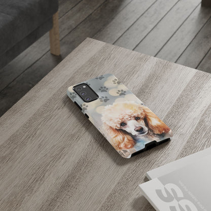 Poodle Phone Case by Tough Cases (Apple iPhone, Samsung Galaxy, and Google Pixel )
