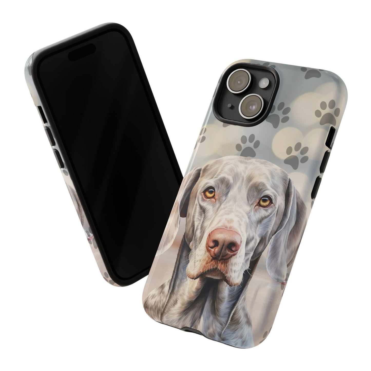 Weimaraner Phone Case by Tough Cases (Apple iPhone, Samsung Galaxy, and Google Pixel)