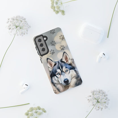 Siberian Husky Phone Cases by Tough Cases (Apple iPhone, Samsung Galaxy, and Google Pixel)