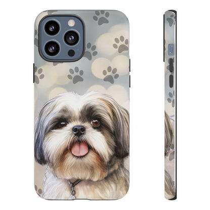 Shih Tzu iPhone 15 Case by Tough Cases (iPhone 15, Pro, Plus and Pro Max)