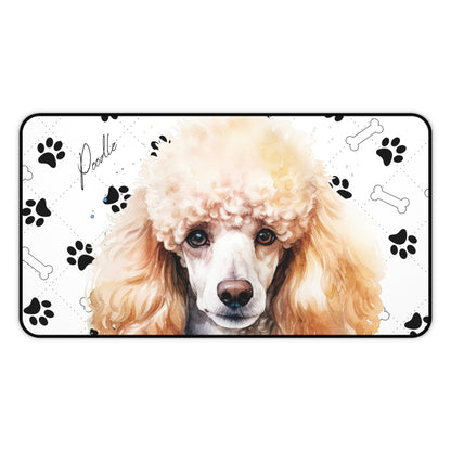 Poodle Desk Mat
