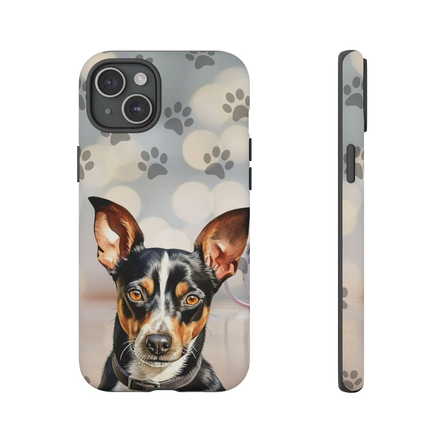 Rat Terrier by Tough Cases a (Apple iPhone, Samsung Galaxy, and Google Pixel)