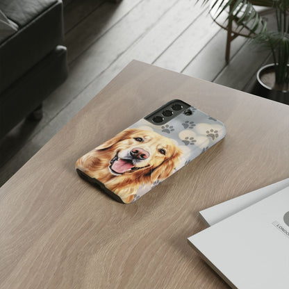 Golden Retriever Phone Case by Tough Cases (Apple iPhone, Samsung Galaxy, and Google Pixel)