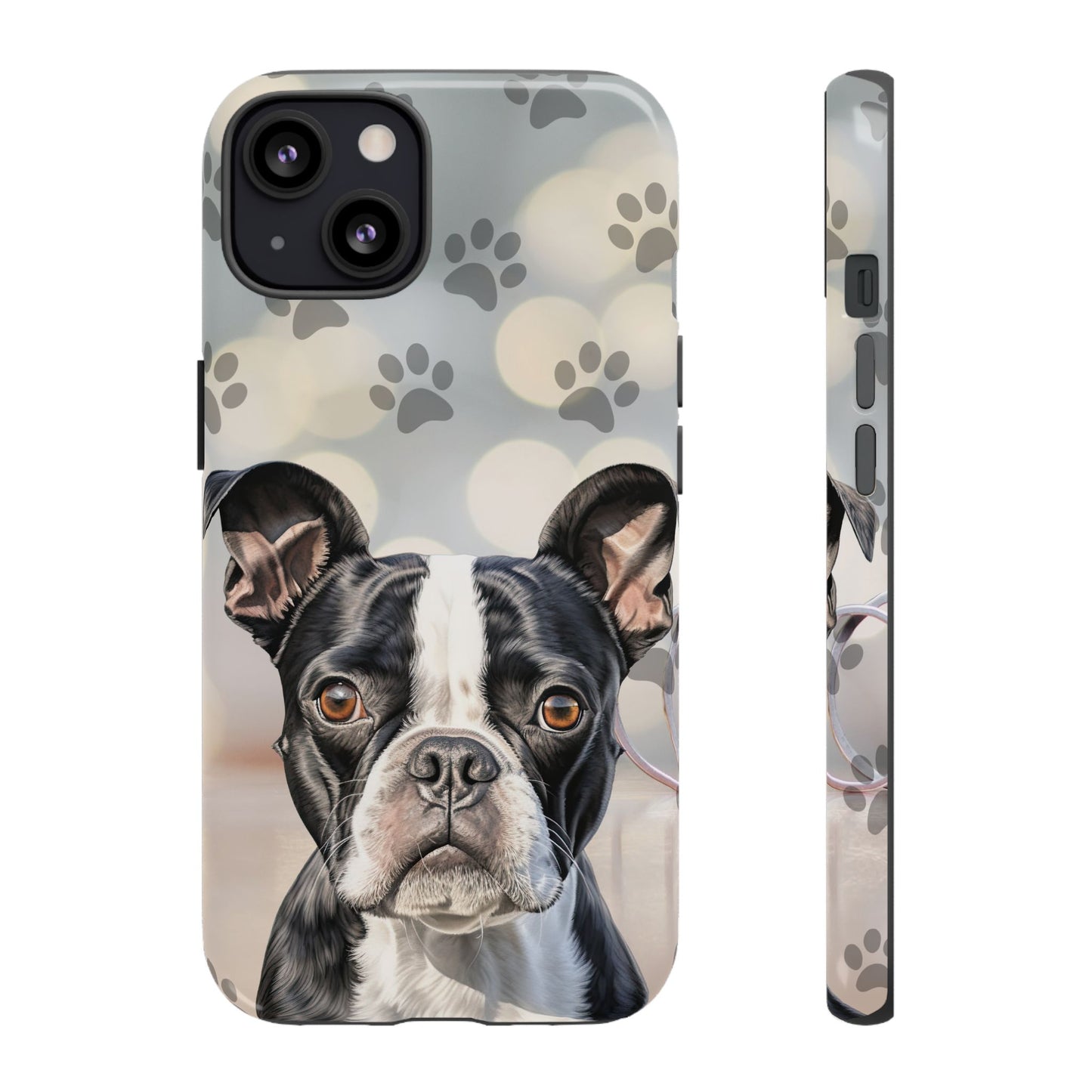 Boston Terrier Phone Case by Tough Cases (Apple iphone, Samsung galaxy, Google Pixel) Boston Terrier