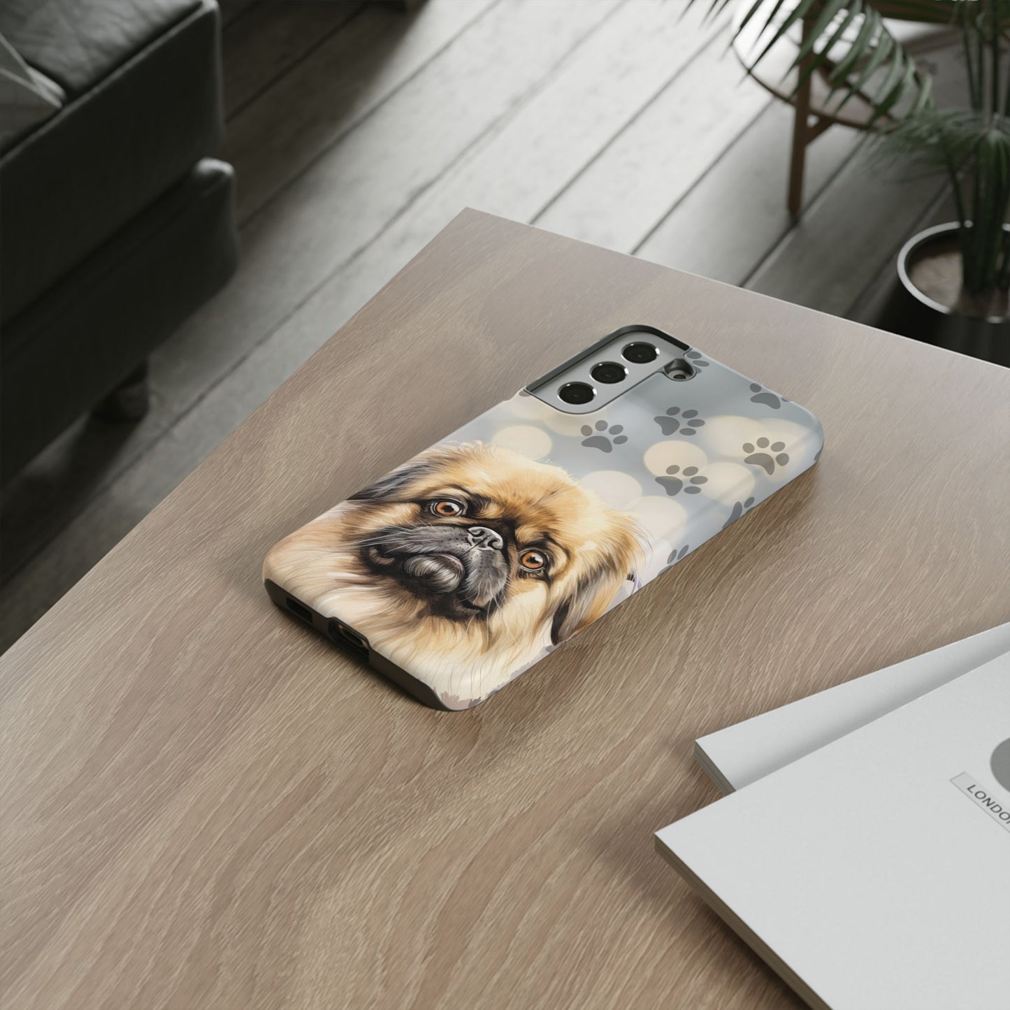 Pekingese by Tough Cases (Apple iPhone, Samsung Galaxy, and Google Pixel devices)