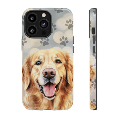 Golden Retriever Phone Case by Tough Cases (Apple iPhone, Samsung Galaxy, and Google Pixel)