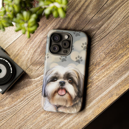 Shih Tzu iPhone 15 Case by Tough Cases (iPhone 15, Pro, Plus and Pro Max)