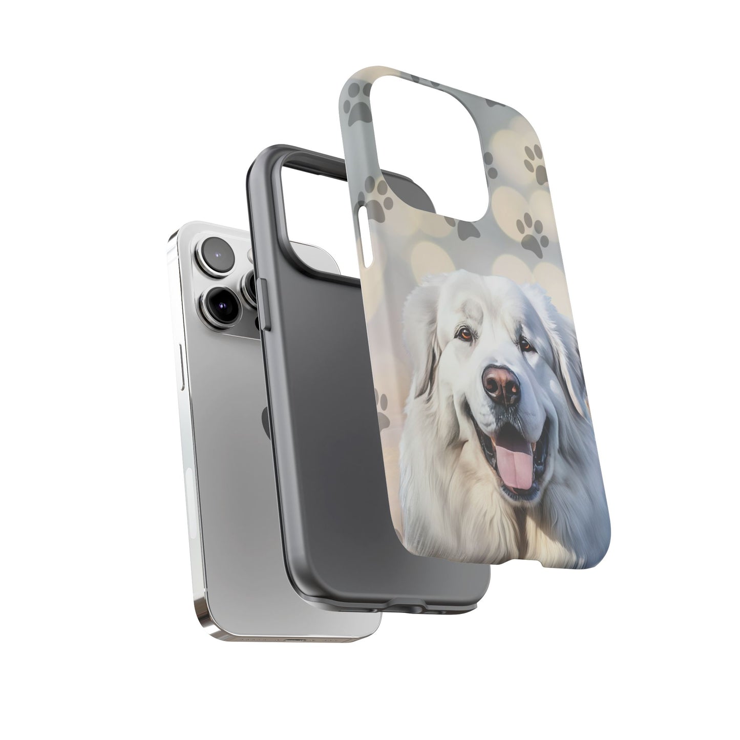 Great Pyrenees Phone Case by Tough Cases (Apple iPhone, Samsung Galaxy, and Google Pixel )