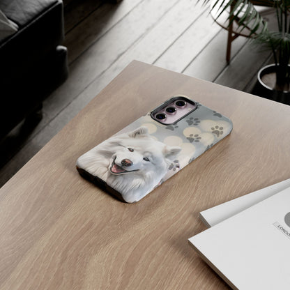 Samoyed Phone Case by Tough Cases (Apple iPhone, Samsung Galaxy, and Google Pixel)