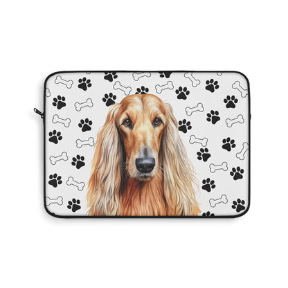Afghan Hound Laptop Sleeve