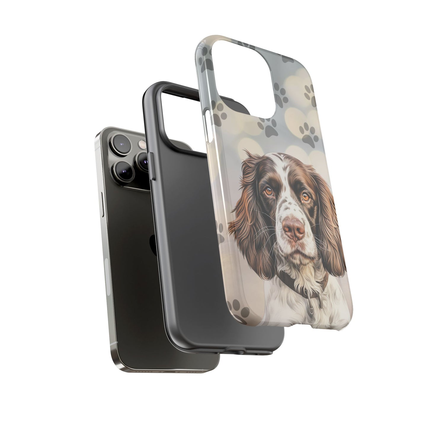 English Springer Spaniel Phone Case by Tough Cases (Apple iPhone, Samsung Galaxy, and Google Pixel)