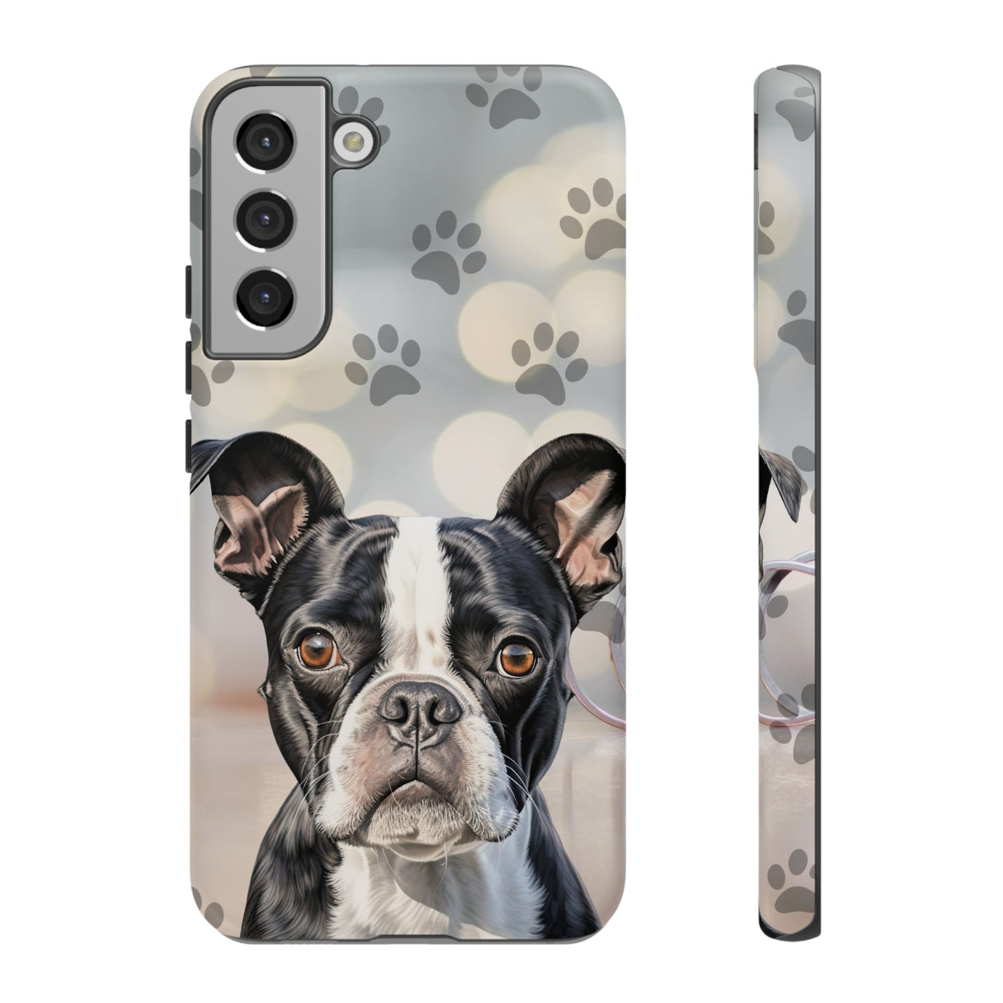 Boston Terrier Phone Case by Tough Cases (Apple iphone, Samsung galaxy, Google Pixel) Boston Terrier