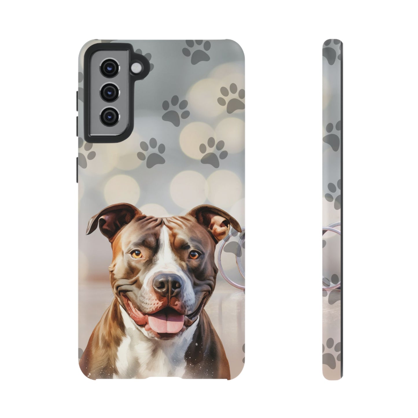 Phone Case by Tough Cases (Apple iphone, Samsung Galaxy, Google Pixel) Staffordshire Terrier