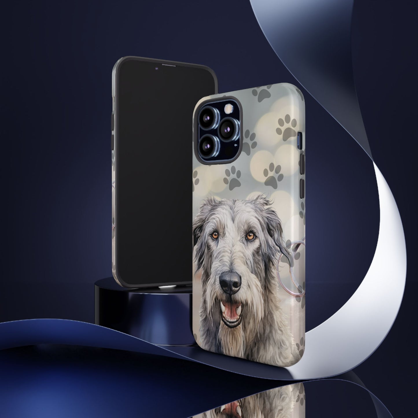 Irish Wolfhound Phone Case by Tough Cases (Apple iPhone, Samsung Galaxy, and Google Pixel)
