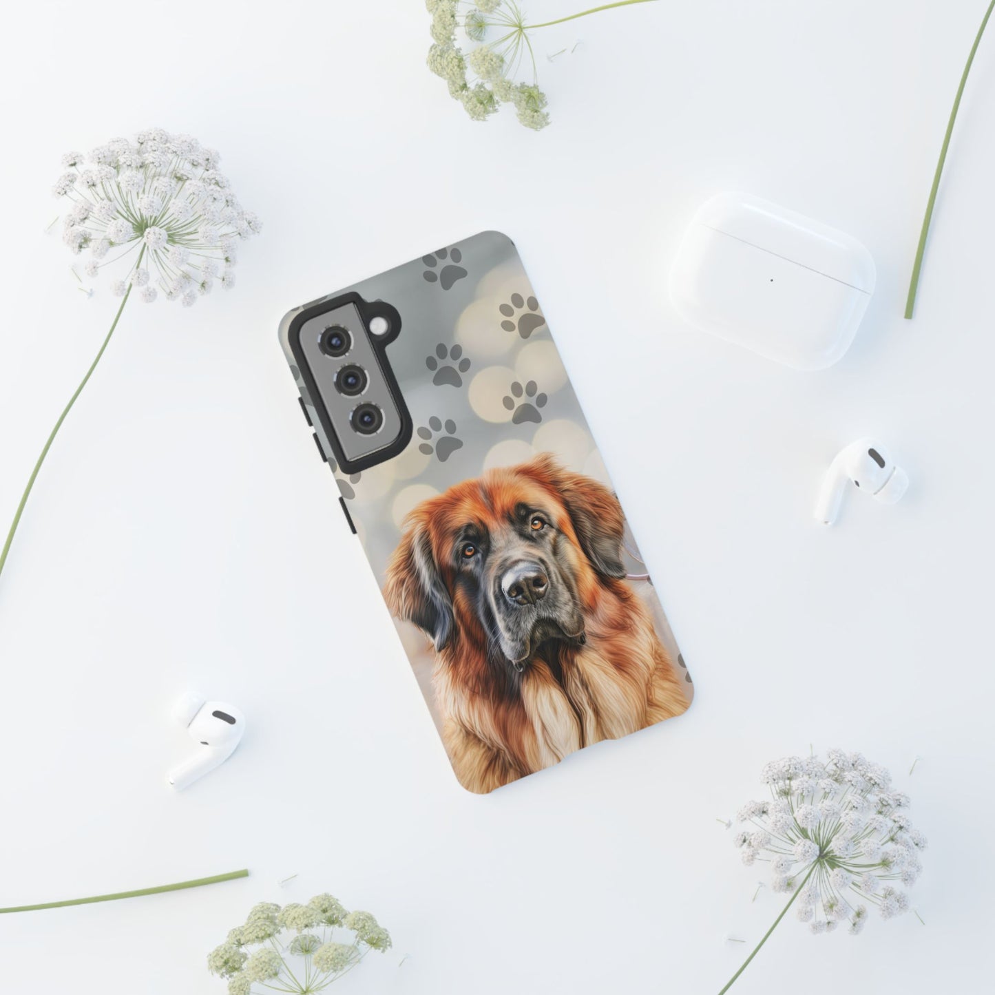 Leonberger Phone Case by Tough Cases (Apple iPhone, Samsung Galaxy, and Google Pixel)
