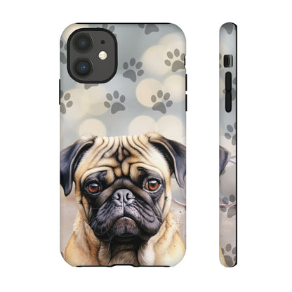 Pug Phone Case by Tough Cases (Apple iPhone, Samsung Galaxy, and Google Pixel)