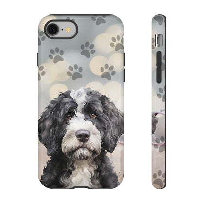 Portuguese Water Dog by Tough Cases (Apple iPhone, Samsung Galaxy, and Google Pixel)