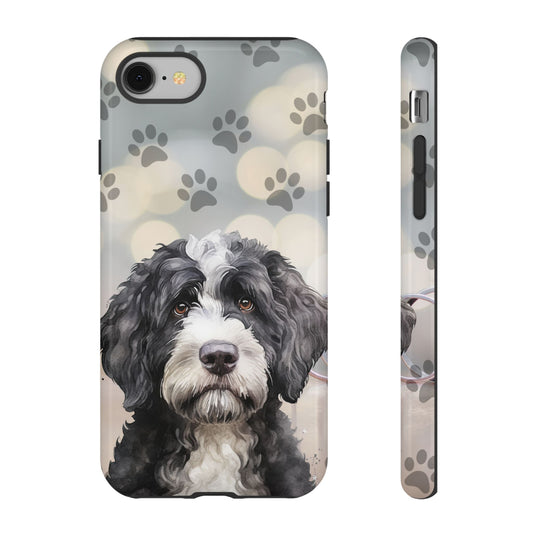 Portuguese Water Dog by Tough Cases (Apple iPhone, Samsung Galaxy, and Google Pixel)